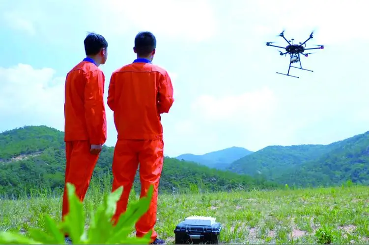 泸定无人机倾斜摄影巡检拍摄